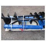 Future Equipment Skid Steer Auger w/8" 12" 16" Auger Bits