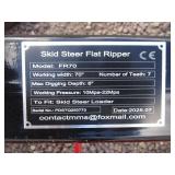 Future Equipment Skid Steer 70" Hydraulic Tooth Land Leveler