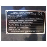 Future Equipment Skid Steer 87" Grader Blade Future Equipment Skid Steer 87" Grader Blade