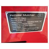 Future Equipment Skid Steer 72" Forestry Drum Mulcher Future Equipment Skid Steer 72" Forestry Drum Mulcher