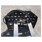 Future Equipment Skid Steer 60" Hydraulic Adjustable Pallet Forks Future Equipment Skid Steer 60" Hydraulic Adjustable Pallet Forks