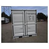 7x10 Storage Container/Jobsite Office w/Side Walk in Door & Window