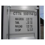 7x10 Storage Container/Jobsite Office w/Side Walk in Door & Window