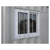 7x10 Storage Container/Jobsite Office w/Side Walk in Door & Window