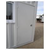 7x10 Storage Container/Jobsite Office w/Side Walk in Door & Window