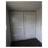7x10 Storage Container/Jobsite Office w/Side Walk in Door & Window
