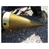 Future Equipment Mini Skid Steer Wood Splitter Drill