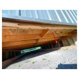 Amish Built 12 x 20 with porch Cabin/Bunk house/She Shed/Hunting Shack