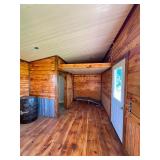 Amish Built 12 x 20 with porch Cabin/Bunk house/She Shed/Hunting Shack