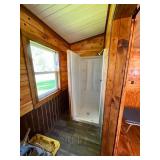 Amish Built 12 x 20 with porch Cabin/Bunk house/She Shed/Hunting Shack