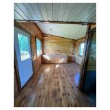 Amish Built 12 x 20 with porch Cabin/Bunk house/She Shed/Hunting Shack