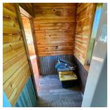 Amish Built 12 x 20 with porch Cabin/Bunk house/She Shed/Hunting Shack