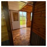 Amish Built 12 x 20 with porch Cabin/Bunk house/She Shed/Hunting Shack