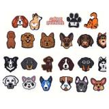 23 Dog Character Croc Charms - Brand New