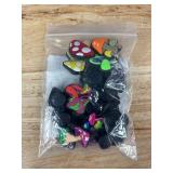 15 Brand New Mushroom Character Croc Charms