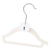2 Plastic Hanging Number Tag Sets 1-300, 600 Total Double Sided Hanger Labels - Brand New
