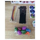 Dinosaur Party Favor Set - Bags, Stickers, Toys, Eggs, Scratch Bookmarks - Brand New