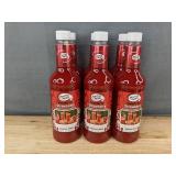 6 Master of Mixes Strawberry Daiquiri & Margarita Mix Bottles, 1L Each - Brand New