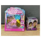Mini Barbie Land Boat Playset & Kylie x Bratz Mini Collectible Set - Brand New