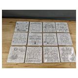 24 Realspring Color Your Own Nativity Jigsaw Puzzles - Brand New