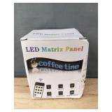 Favizito LED Matrix Panel 16 x 96 Beads, Remote/App Control - Brand New