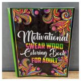Adult Motivational Swear Word Coloring Book Paperback - New