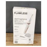 Finishing Touch Flawless Dermaplane Glo Sonic Exfoliator $39 Retail - Brand New