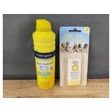 Neutrogena Kids Sunscreen Spray 6.5oz & Baby Bum Mineral Face Stick Set - Brand New