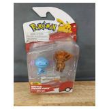 Pokemon Battle Figure Pack Wooper and Vulpix - Brand New