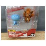 Pokemon Battle Figure Pack Wooper and Vulpix - Brand New