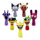 7 Sprunki 8" Plush Toys $40 Retail - Brand New