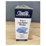 Contour 2-in-1 Leg Relief Wedge Pillow - Brand New
