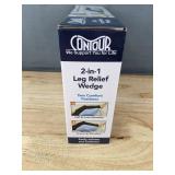 Contour 2-in-1 Leg Relief Wedge Pillow - Brand New