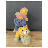 5 Moon and Stars Stackable Plush Toys - Brand New