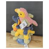 5 Moon and Stars Stackable Plush Toys - Brand New