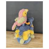 5 Moon and Stars Stackable Plush Toys - Brand New