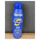 4 Sunscreen Sprays: Coppertone Sport 30, Banana Boat Kids SPF 50+ - Brand New