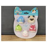 5 Squishmallows Original Squishy Stickers - Brand New
