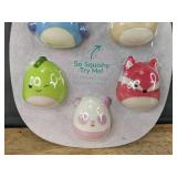 5 Squishmallows Original Squishy Stickers - Brand New