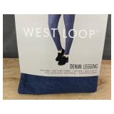 West Loop Denim Legging Small Medium Wash - Brand New
