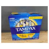 54 Always Unscented Liners in Long and 50 Tampax Pearl Tampons - Brand New