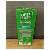 2 Opti-Free Puremoist & Replenish Disinfecting Solutions 10 oz Each - Brand New