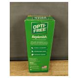 2 Opti-Free Puremoist & Replenish Disinfecting Solutions 10 oz Each - Brand New