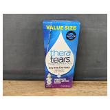 30 TheraTears Eye Drop Vials .60oz Each and 1oz Bottle - Brand New