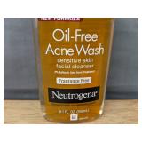 Neutrogena Oil-Free Acne Wash, ESW Beauty Oat Milk Mask, and Nair Lux Wax Strapless Wax - Brand New