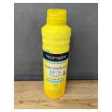 Neutrogena Beach Defense Water 50 and Beach Defense Water Kids 70 Sunscreen Sprays  - Brand New