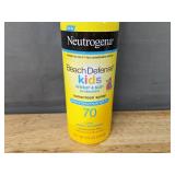 Neutrogena Beach Defense Water 50 and Beach Defense Water Kids 70 Sunscreen Sprays  - Brand New