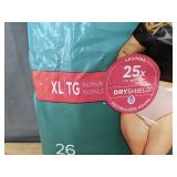 26 Depend Fresh Protection DryShield Underwear XL - Brand New