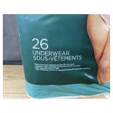 26 Depend Fresh Protection DryShield Underwear XL - Brand New