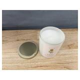Scorpio Glass Lavender Water Bottle and Marigold Soy Candle - Brand New